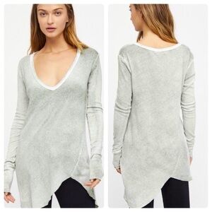 Free People Long Sleeve Tunic Top